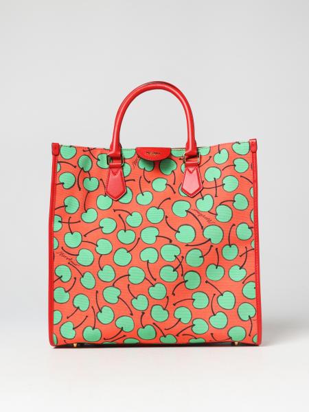 MOSCHINO COUTURE: tote bags for woman - Red | Moschino Couture tote ...