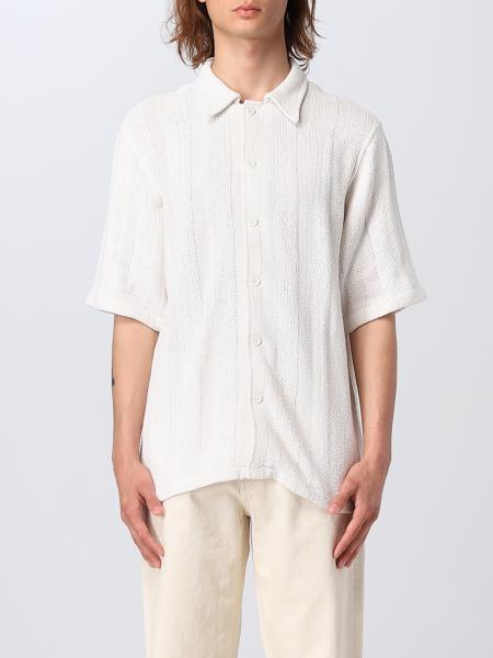 SUNFLOWER: shirt for man - Cream | Sunflower shirt 1157 online at ...