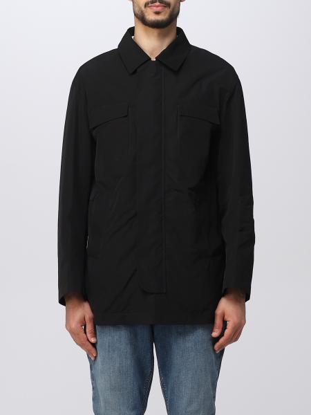 HEVO: jacket for man - Black | Hevo jacket BAIAVERDE online on GIGLIO.COM