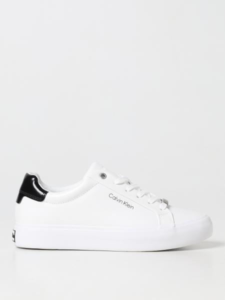 calvin klein jeans sneakers white