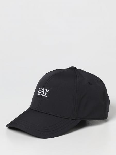 Cappello EA7 in tessuto sintetico con logo