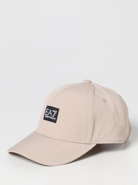 Cappello EA7 in tessuto sintetico con logo