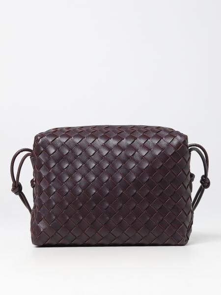 Bottega Veneta Loop Mini Leather Shoulder Bag in Brown