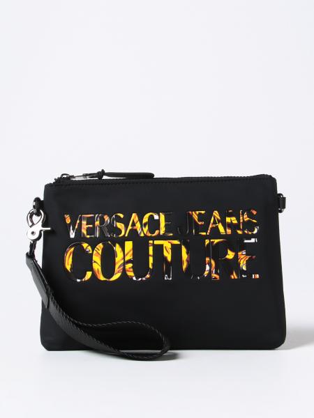 Pochette uomo: Pochette Versace Jeans Couture in nylon