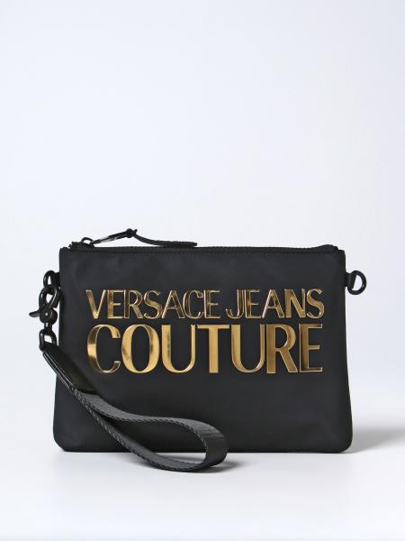 Pochette uomo: Pochette Versace Jeans Couture in nylon