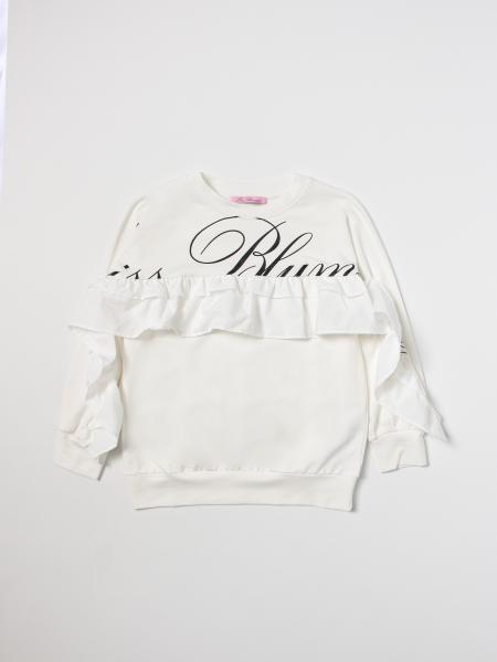 Felpa Miss Blumarine in misto cotone stretch