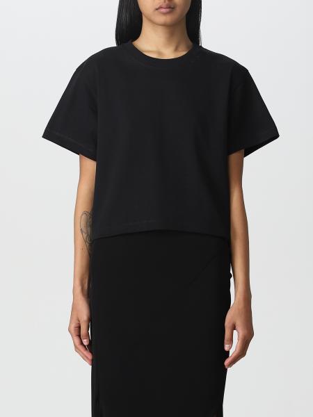 HELMUT LANG: t-shirt for woman - Black | Helmut Lang t-shirt L10HW508 ...