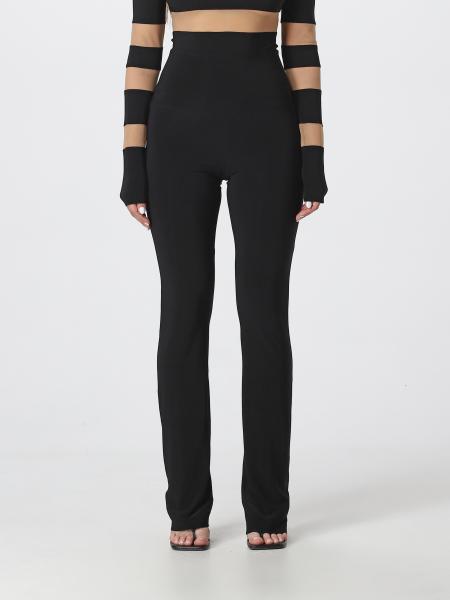 NORMA KAMALI: pants for woman - Black | Norma Kamali pants ...