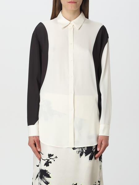 CALVIN KLEIN: shirt for woman - White | Calvin Klein shirt K20K2057950 ...