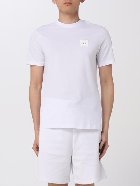 ARMANI EXCHANGE: t-shirt for man - White | Armani Exchange t-shirt ...