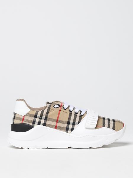 Sneakers New Regis Burberry con stampa check