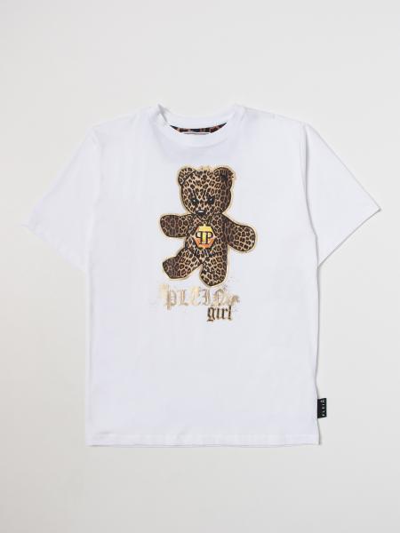 PHILIPP PLEIN: t-shirt for baby - White | Philipp Plein t-shirt ...