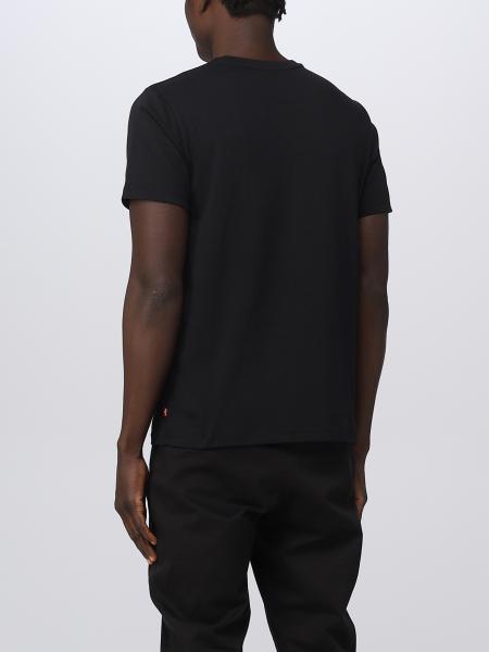 LEVI'S: t-shirt for man - Black | Levi's t-shirt 177830137 online on ...