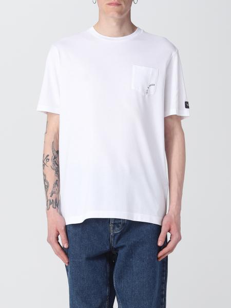 PAUL & SHARK: t-shirt for man - White | Paul & Shark t-shirt 23411089 ...
