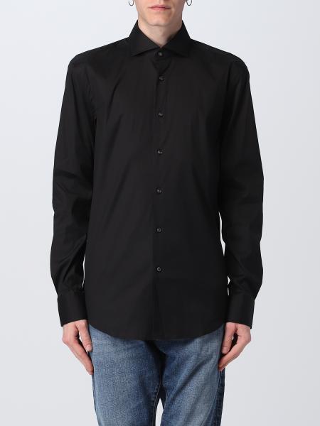 BOSS: shirt for man - Black | Boss shirt 50479915 online on GIGLIO.COM