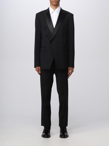 CORNELIANI: suit for man - Black | Corneliani suit 917T523198542 online ...