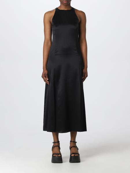 LOU LOU STUDIO: dress for woman - Black | Lou Lou Studio dress MINA ...
