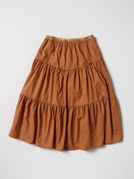 LIU JO KIDS: skirt for girls - Beige | Liu Jo Kids skirt GA3179T3330 ...