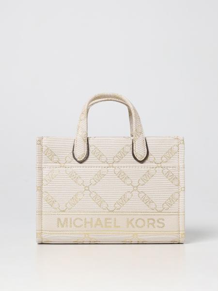 Buy Michael Kors Women Natural Monogram Jacquard Tote Bag for Women Online