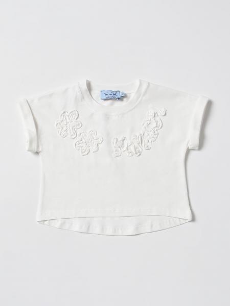 MI MI SOL: t-shirt for girls - White | Mi Mi Sol t-shirt MFTS067TS0752 ...