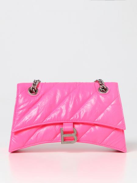 Borsa Crush Balenciaga in pelle bottalata