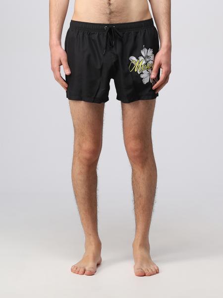 MOSCHINO SWIM: swimsuit for man - Black | Moschino Swim swimsuit ...