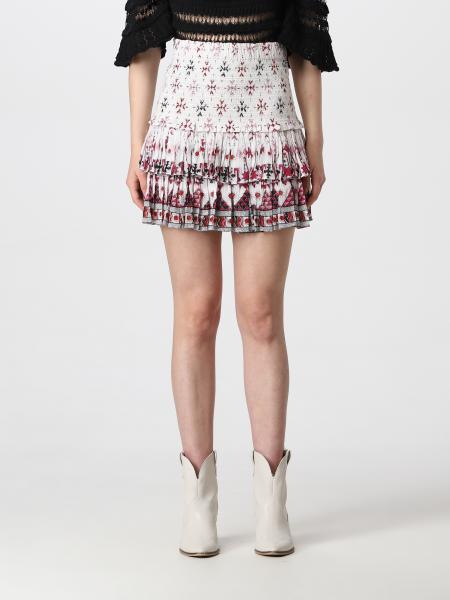 ISABEL MARANT ETOILE: skirt for woman - White | Isabel Marant Etoile ...