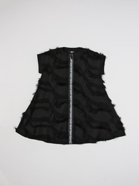 DKNY: dress for girls - Black | Dkny dress D32878 online at GIGLIO.COM