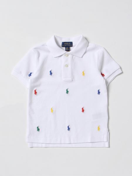 POLO RALPH LAUREN: t-shirt for boys - White | Polo Ralph Lauren t-shirt ...