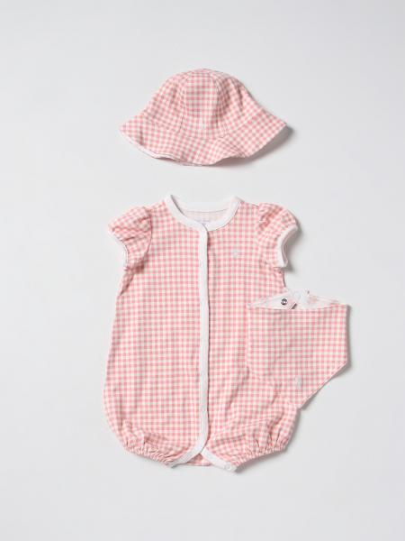POLO RALPH LAUREN: jumpsuit for baby - Pink | Polo Ralph Lauren ...
