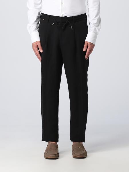 BOSS: pants for man - Black | Boss pants 50489431 online at GIGLIO.COM