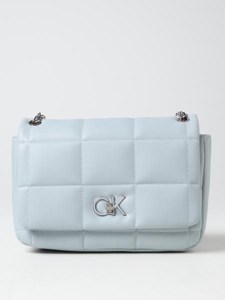 Franje markering Verplicht CALVIN KLEIN: shoulder bag for woman - Blue | Calvin Klein shoulder bag  K60K610454 online on GIGLIO.COM