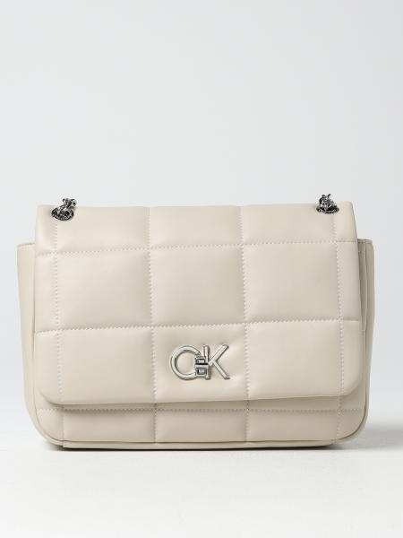 Calvin Klein Beige Shoulder Bags