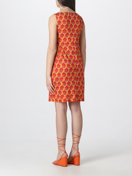 MALIPARMI: dress for woman - Orange | Maliparmi dress JF633370589 ...