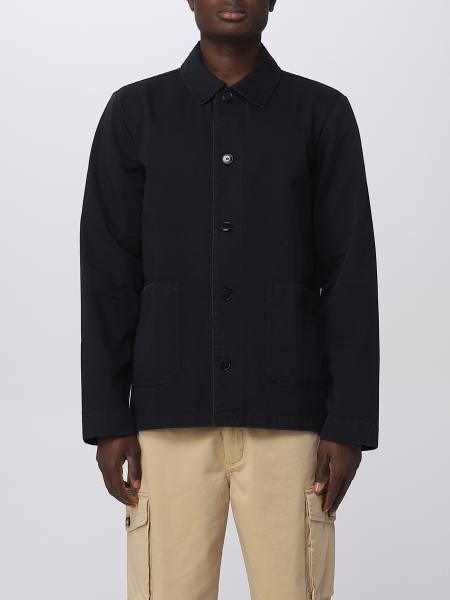 A.P.C.: jacket for man - Black | A.p.c. jacket CODDDH03053 online on ...