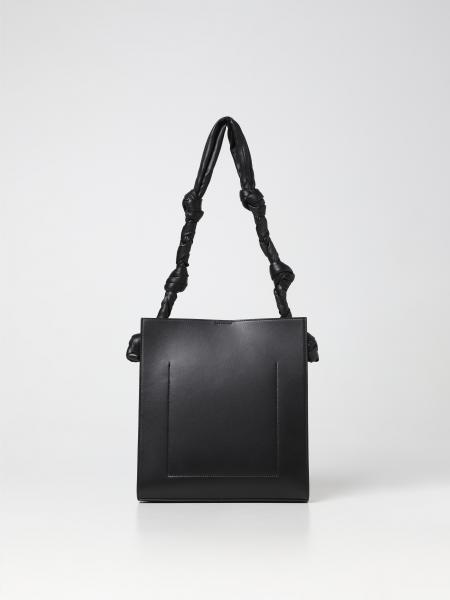 JIL SANDER: shoulder bag for woman - Black | Jil Sander shoulder bag ...