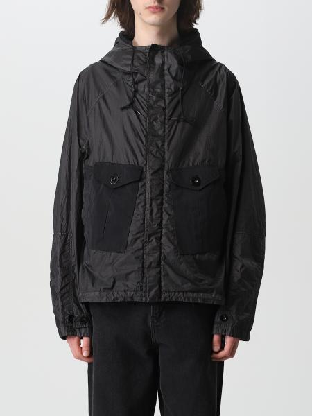 TEN C: jacket for man - Black | Ten C jacket 23CTCUC04105 online at ...