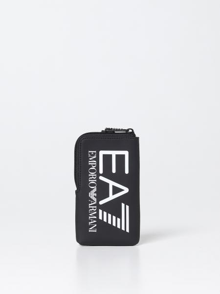 Cover per smartphone EA7 in tessuto gommato con logo
