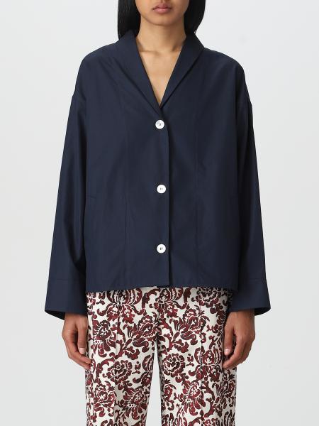 S MAX MARA: shirt for woman - Blue | S Max Mara shirt 2391110132600 ...