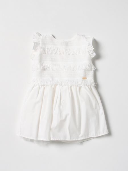 LIU JO KIDS: dress for girls - White | Liu Jo Kids dress KA3096T3358 ...