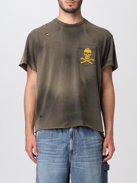 GALLERY DEPT.: t-shirt for men - Black | Gallery Dept. t-shirt ZPT1000 ...