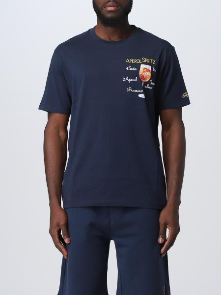 MC2 SAINT BARTH: t-shirt for man - Blue | Mc2 Saint Barth t-shirt ...