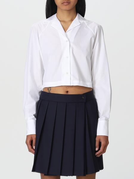 GRIFONI: shirt for woman - White | Grifoni shirt 2201311 online on ...