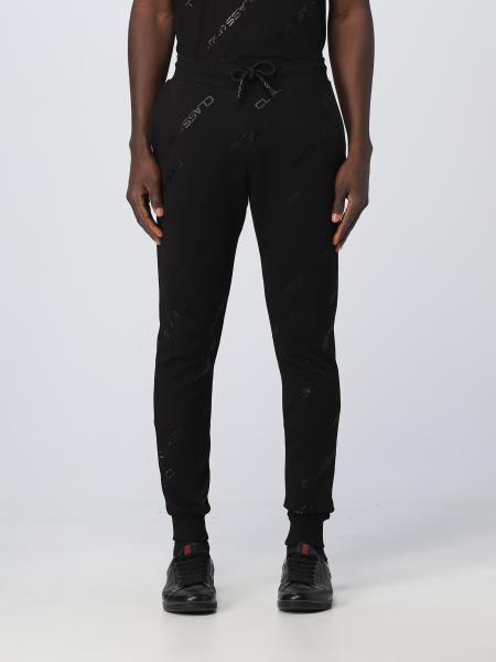 Class Roberto Cavalli Outlet: pants for man - Black 1 | Class Roberto ...