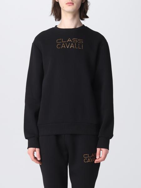 CLASS ROBERTO CAVALLI: sweatshirt for man - Black | Class Roberto ...