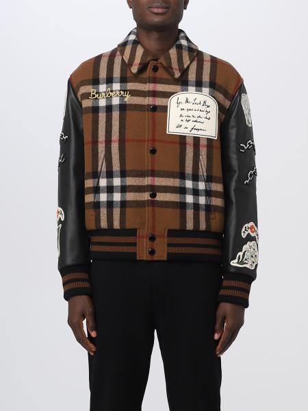 BURBERRY: blazer for man - Brown | Burberry blazer 8065093 online on ...