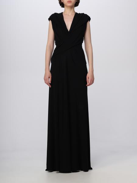 ALBERTA FERRETTI: dress for woman - Black | Alberta Ferretti dress ...