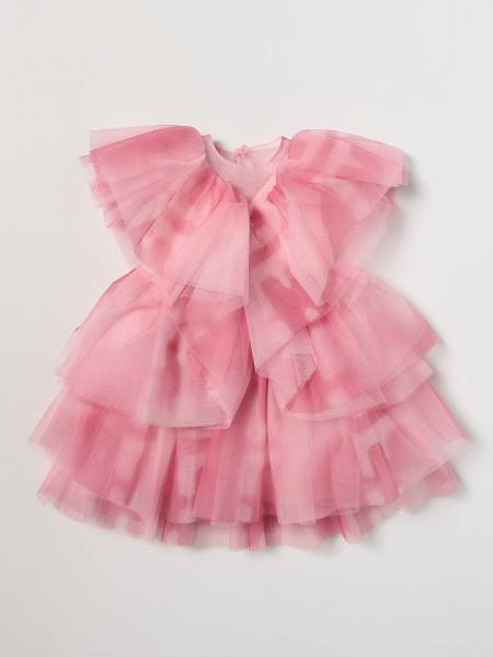 ELISABETTA FRANCHI LA MIA BAMBINA: dress for girls - Fuchsia ...