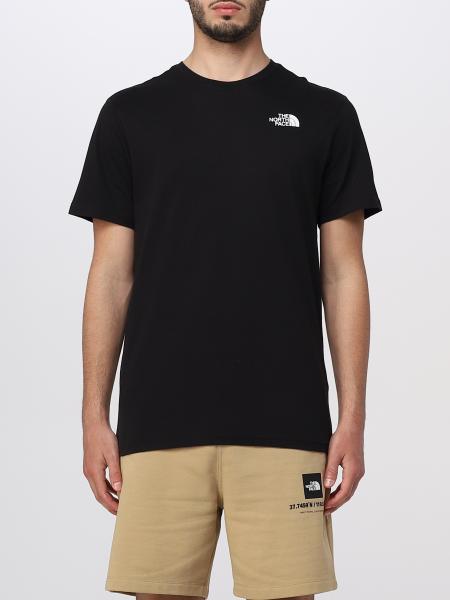 THE NORTH FACE: t-shirt for man - Black | The North Face t-shirt ...