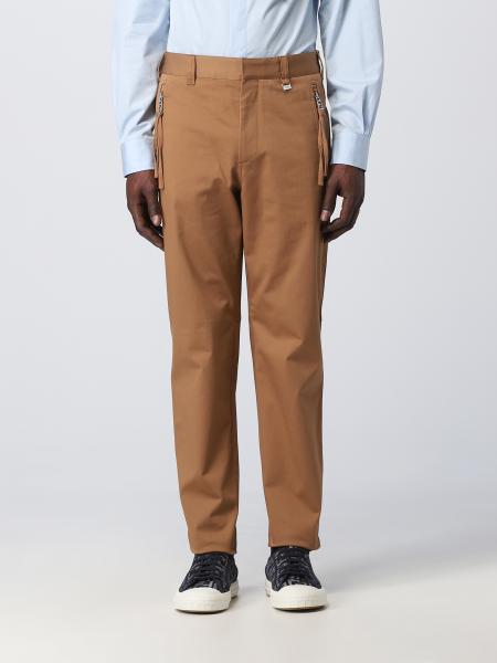 FENDI: gabardine pants - Brown | Fendi pants FB0869AMZA online on ...